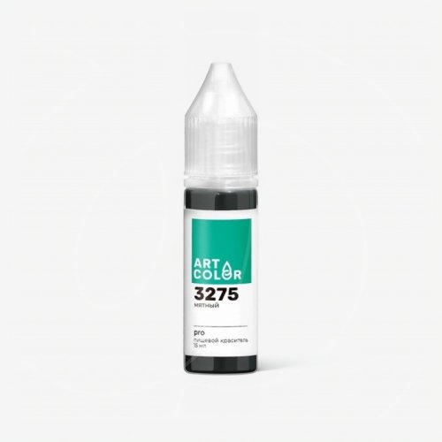 Краситель пищевой гелевый водорастворимый Art Color "Pro 3275 Мятный" 15 мл 